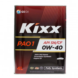Масло моторное Kixx PAO1 0W-40 /4л синт. Масло моторное Kixx PAO1 0W-40 /4л синт.