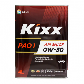 Масло моторное Kixx PAO1 0W-30 /4л синт. Масло моторное Kixx PAO1 0W-30 /4л синт.