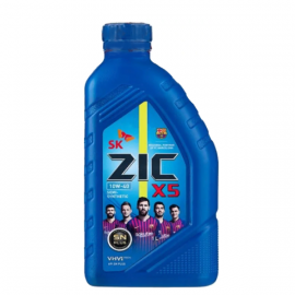 ZIC X5 10W-40/1л полусинтетическое моторное масло ZIC X5 10W-40/1л полусинтетическое моторное масло