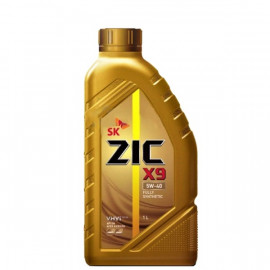 ZIC X9 5W-40/1л полностью синтетическое моторное масло ZIC X9 5W-40/1л полностью синтетическое моторное масло