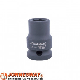 Головка торцевая ударная 1/2"DR 12 мм Jonnesway S03A4112 Головка торцевая ударная 1/2"DR 12 мм Jonnesway S03A4112