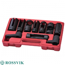 Rossvik ST102 Набор головок для кислородных датчиков, 10 предметов Rossvik ST102 Набор головок для кислородных датчиков, 10 предметов
