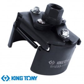 Съемник масленых фильтров 1/2" (80-115мм) двухзахватный KING TONY 9AE53-115 Съемник масленых фильтров 1/2" (80-115мм) двухзахватный KING TONY 9AE53-115