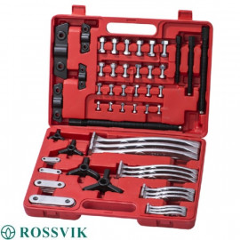 Rossvik ST017 Набор съемников с тремя поворотными захватами 3",4",6",8" Rossvik ST017 Набор съемников с тремя поворотными захватами 3",4",6",8"