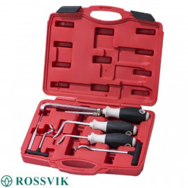 Rossvik ST093 Набор съемников сальников, колец и шлангов, 6 предметов Rossvik ST093 Набор съемников сальников, колец и шлангов, 6 предметов