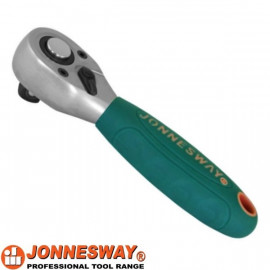 Трещотка укороченная усиленная 3/8"DR, 36 зубцов, 130 мм Jonnesway R2903B