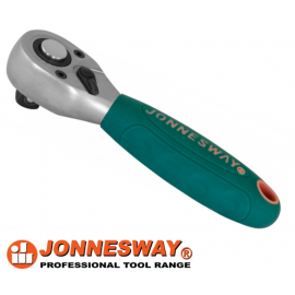 Трещотка короткая силовая 1/2"DR 36 зубцов, 170 мм, Jonnesway R2904B