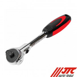 Ключ трещотка 1/4" 72 зуба 152мм шарнирный JTC-3415A Ключ трещотка 1/4" 72 зуба 152мм шарнирный JTC-3415A