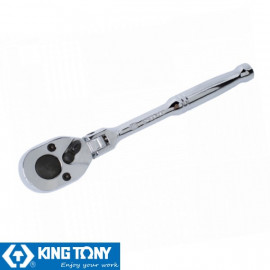 Трещотка 1/4"DR 150мм, 24 зубца, флажковая с шарниром KING TONY 2789-06P Трещотка 1/4"DR 150мм, 24 зубца, флажковая с шарниром KING TONY 2789-06P