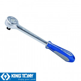 Трещотка 3/8" DR 200мм, 72 зубца, дисковый механизм KING TONY 3755-08G Трещотка 3/8" DR 200мм, 72 зубца, дисковый механизм KING TONY 3755-08G