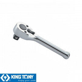 Трещотка 3/8" DR 110мм, 64 зубца, флажковая KING TONY 3760-45 Трещотка 3/8" DR 110мм, 64 зубца, флажковая KING TONY 3760-45