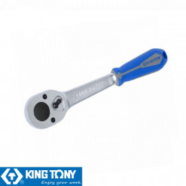 Трещотка 3/8" DR 200мм 32 зубца, флажковая KING TONY 3779-08G Трещотка 3/8" DR 200мм 32 зубца, флажковая KING TONY 3779-08G