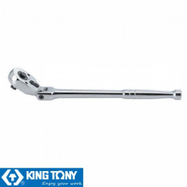 Трещотка 3/8" DR 290мм, 32 зубца, шарнирная KING TONY 3781-11P Трещотка 3/8" DR 290мм, 32 зубца, шарнирная KING TONY 3781-11P