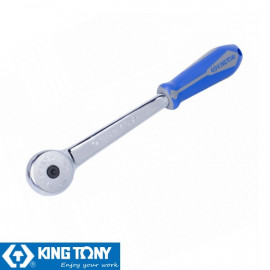 Трещотка 1/2" DR 250мм 72 зубца, дисковый механизм KING TONY 4755-10G