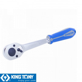 Трещотка 1/2"DR 250мм, 32 зубца, флажковая KING TONY 4779-10GR