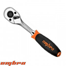 Трещотка 1/4"DR 48 зубцов Ombra 281403