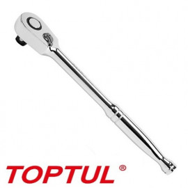Трещотка 1/2" 60 зубцов. 250мм Toptul CHAU1625