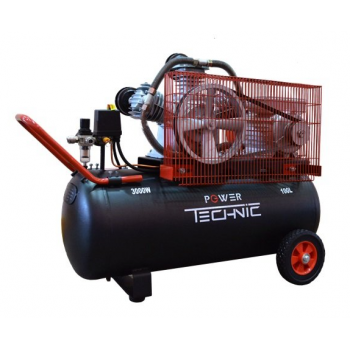 Компрессор Power Technik ACB640/100 220В 3000 ВТ 100 Л Компрессор Power Technik ACB640/100 220В 3000 ВТ 100 Л