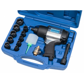 Пневмогайковерт в кейсе с головками 1/2" 881Нм NORDBERG IT250KIT Пневмогайковерт в кейсе с головками 1/2" 881Нм NORDBERG IT250KIT