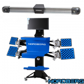 Стенд сход-развала 3D модель настенный с поворотным механизмом NORDBERG C802-СA Стенд сход-развала 3D модель настенный с поворотным механизмом NORDBERG C802-СA